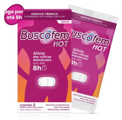 Embalagem de Buscofem Hot.