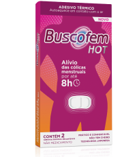 Embalagem de Buscofem em cápsulas Liqui-Gels™.